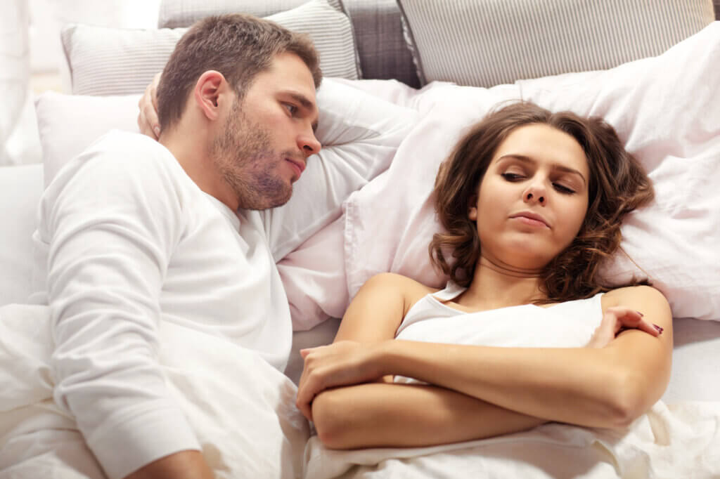 woman with low libido